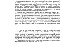 The Uniform Conservation Easement Act: Reflections of a Member of the Drafting Committee