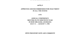 Uniform Conservation Easement Act