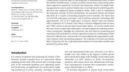 Exploring the permanence of conservation covenants