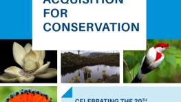 Two Decades of Land Acquisition for Conservation