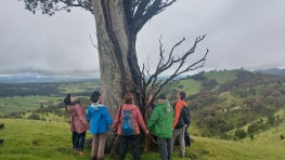 Students of the Global Landscape Stewards’ Peer Learning Exchange built human and natural connections on a tour of Australia